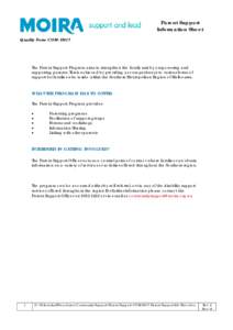 Microsoft Word - COM-D017 Parent Support Info Sheet.doc