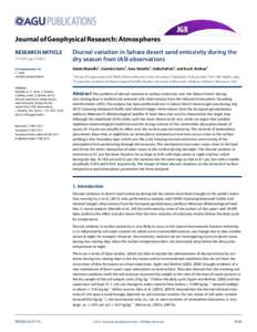 Journal of Geophysical Research: Atmospheres RESEARCH ARTICLEjgrdCorrespondence to: C. Serio, 