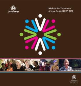 Minister for Volunteers Annual Report[removed] Contents 04	 05