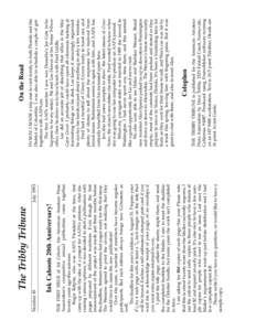 JulyTHE FIRST ISSUE of Ink Cahoots, the American Amateur Press Association’s cooperative annual publication, came together twenty years ago this summer. Roger Ralphe, who was AAPA President at the time, first