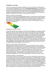 Energielabel voor woningen In februari 2015 werden de Overijsselse huiseigenaren verrast met een brief van de Rijksoverheid over een voorlopig Energielabel voor hun huis. Op www.zoekuwenergielabel.nl kun je van elke woni