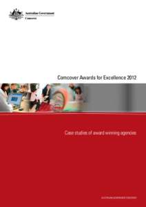 Comcover Awards for Excellence[removed]Case studies of award winning agencies AUSTRALIAN GOVERNMENT COMCOVER