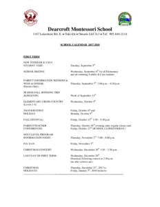 Dearcroft/West Wind Montessori