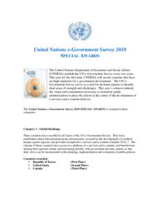 Microsoft Word - UN e-Government Survey 2010 Special Awards.doc