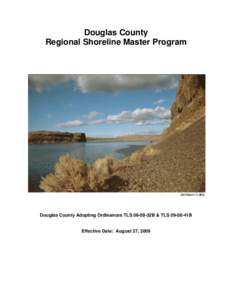 Douglas County Regional Shoreline Master Program