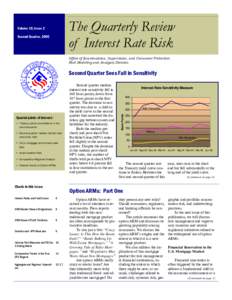 The Quarterly Review of Interest Rate Risk Volume 10, Issue 2 Second Quarter, 2005