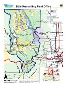 BLM Kremmling Field Office 125 Northgate Legend Interstate