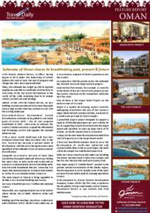 FEATURE REPORT  Travel Daily OMAN