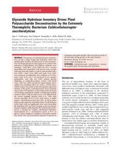 Enzymes / Protein domains / Ethanol / Carbohydrates / Glycoside hydrolase / Cellulose / Panicum virgatum / Xylanase / Hemicellulose / Flora of the United States / Flora / Polysaccharides