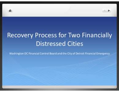 Financial crises / Stock market crashes / Financial economics / Late-2000s financial crisis / Finance / Pension / District of Columbia Financial Control Board / Economics / Economic history / Economy of the United States