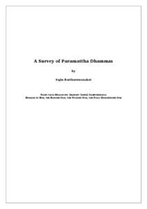 Anatta / Mangala Sutta / Niddesa / Dhammapada / Vijñāna / Itivuttaka / Skandha / Sutta / Sutta Pitaka / Khuddaka Nikaya / Buddhism / Abhidhamma Pitaka