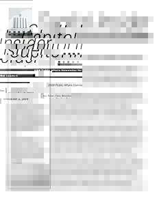 October 2008 Capitol Insider