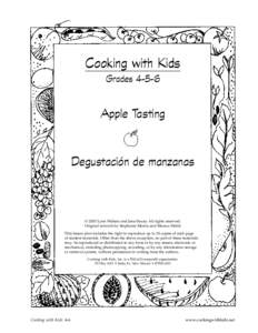 Cooking with Kids Grades[removed]Apple Tasting  Degustación de manzanas