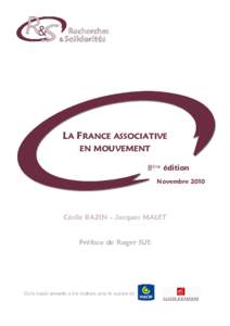 LA FRANCE ASSOCIATIVE EN MOUVEMENT 8ème édition NovembreCécile BAZIN