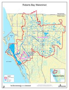 Roberts Bay Watershed  UN I V E R SITY PK WY Manatee County