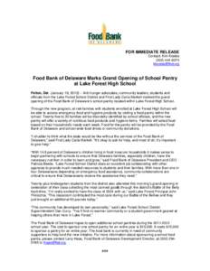 Microsoft Word - Lake Forest Grand Opening.docx