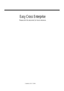 Easy Cross Easy CrossEnterprise Enterprise 2004