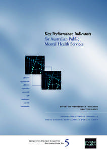 Key Performance Indicators for Australian Public Mental Health Services effective appropriate