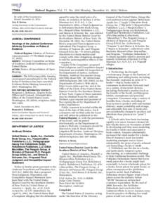 [removed]Federal Register / Vol. 77, No[removed]Monday, December 31, [removed]Notices By order of the Commission. Issued: December 21, 2012.