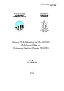 IOC-IHO/GEBCO SCUFN-23 English Only INTERGOVERNMENTAL OCEANOGRAPHIC COMMISSION (of UNESCO)