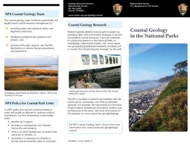 Geography of California / Coastal management / National Park Service / Coastal erosion / Golden Gate National Recreation Area / Physical geography / Coastal engineering / Coastal geography