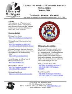 Microsoft Word - michigan week.doc