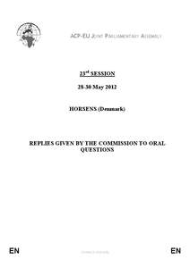 International trade / Cotonou / Cotonou Agreement / Development / ACP–EU Joint Parliamentary Assembly / African /  Caribbean and Pacific Group of States / European External Action Service / European Union / Technical Centre for Agricultural and Rural Cooperation ACP-EU / International relations / International economics / International development