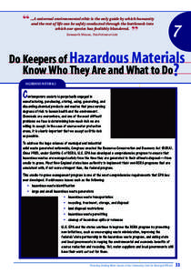 Hazardous waste / Pollution in the United States / First Amendment to the United States Constitution / Resource Conservation and Recovery Act / Municipal solid waste / Household Hazardous Waste / Dangerous goods / Hazardous waste in the United States / Chemical waste / Environment / Pollution / Waste