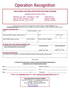 Military / DD Form 214 / Veteran / United States Department of Veterans Affairs / Government / United States / Higher education in the United States / Military personnel / Military discharge / Termination of employment