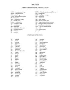 Microsoft Word - Appendix I - Abbreviations.doc