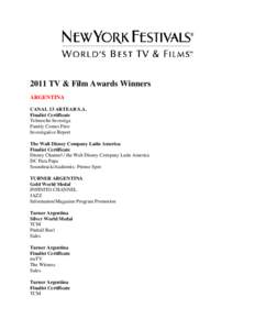 Microsoft Word - 2011_TV_WINNERS