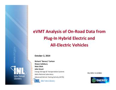 Microsoft PowerPoint - eVMT analysis results_INL presentation_Oct2_2014 (3).pptx