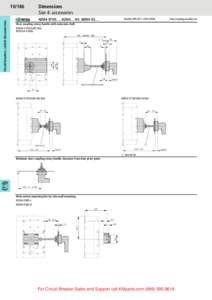 Dimensions Size 4: accessories NZM4-XTVD…, NZM4…-XV, NZM4-XS… Moeller HPL0211