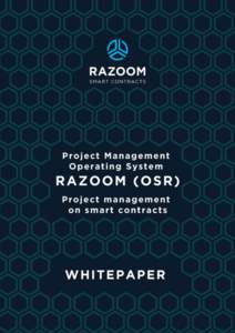 1  Group of Companies RAZOOM (Hong Kong – Singapore - Russia) carry out TOKEN SALE. during the period: