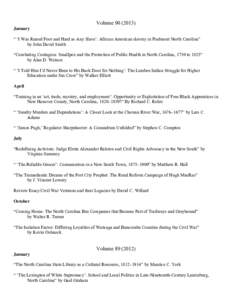 Microsoft Word - Master List of NCHR Articles[removed]with Current Articles First.doc