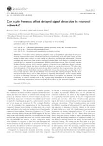 March 2014 EPL, doi: www.epljournal.org