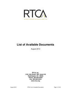 Technology / Air safety / DO-242A / Automatic dependent surveillance-broadcast / Future Air Navigation System / Secondary surveillance radar / DO-232 / Traffic collision avoidance system / Required navigation performance / Avionics / Air traffic control / Aviation