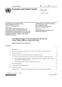 Drug policy / Corruption / Counter-terrorism / Crime / Human trafficking / United Nations Office on Drugs and Crime / Convention on Psychotropic Substances / Single Convention on Narcotic Drugs / Commission on Narcotic Drugs / Law / United Nations / Drug control law