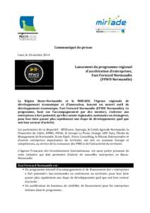 Communique de Presse - Fast Forward Normandie[removed]