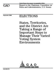 Sociology / Voting / Election technology / Single winner electoral systems / Electronic voting / Information society / Help America Vote Act / Voting system / Early voting / Politics / Elections / Electoral systems