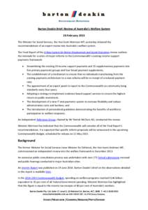 Welfare / Finance / Tax / Income tax in the United States / Single Euro Payments Area / American Recovery and Reinvestment Act / Income tax in Australia / Pension / Money / Welfare and poverty / Economics / Financial services