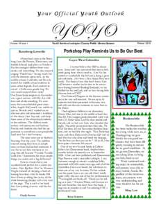 Your Official Youth Outlook  lblb Volume 14 Issue 1  Youth Services Lexington County Public Library System