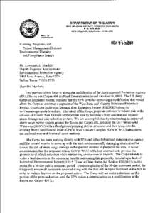 Flood control / Water / United States Army Corps of Engineers / Gulf Intracoastal Waterway West Closure Complex / Physical geography / Industrial Canal / Flood barrier / United States Environmental Protection Agency / Reliability engineering / Intracoastal Waterway / Hydrology / Water transport infrastructure