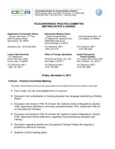 Microsoft Word - Practice Committee Mtg Notice Agenda[removed]v2