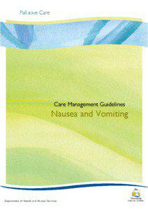 Care Management Guidelines  Nausea and Vomiting