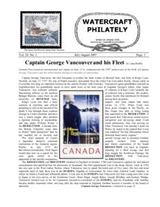 History of North America / George Vancouver / William Wales / Peter Puget / Zachary Mudge / Joseph Whidbey / Vancouver / Northwest Passage / British Columbia / Exploration / Fellows of the Royal Society / Geography of Canada