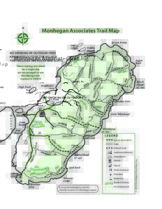 N  Monhegan Associates Trail Map Green Point  Seal