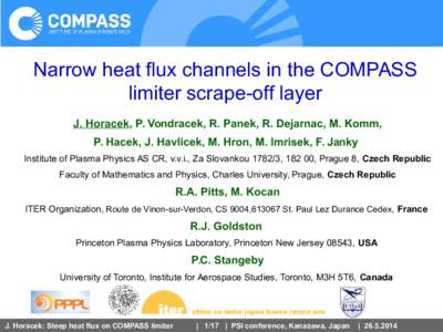 Measurements with divertor probes on COMPASS  Part 1 : Experimental setup