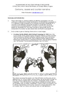 Microsoft Word - Cartoons and causes.doc