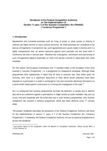 Business / Price fixing / Competition law / Economics / European Union competition law / Anti-competitive behaviour / Cartel / Imperfect competition